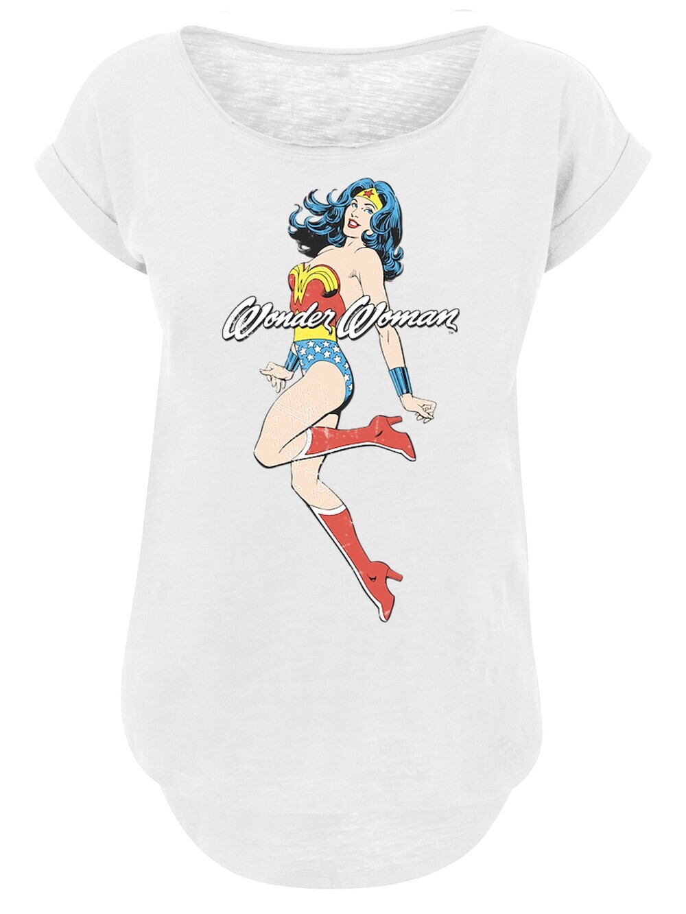 

Рубашка F4NT4STIC Wonder Woman, белый