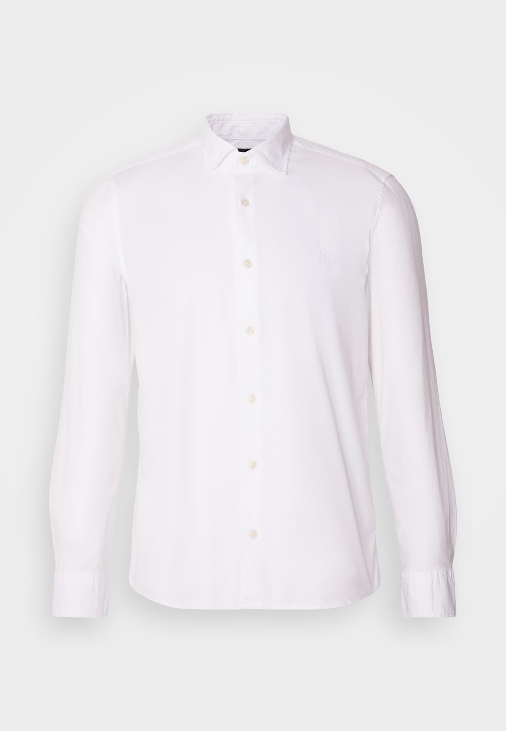 

Официальная рубашка SPREAD COLLAR LONG SLEEVE ROUND HEM Marc O'Polo, белый