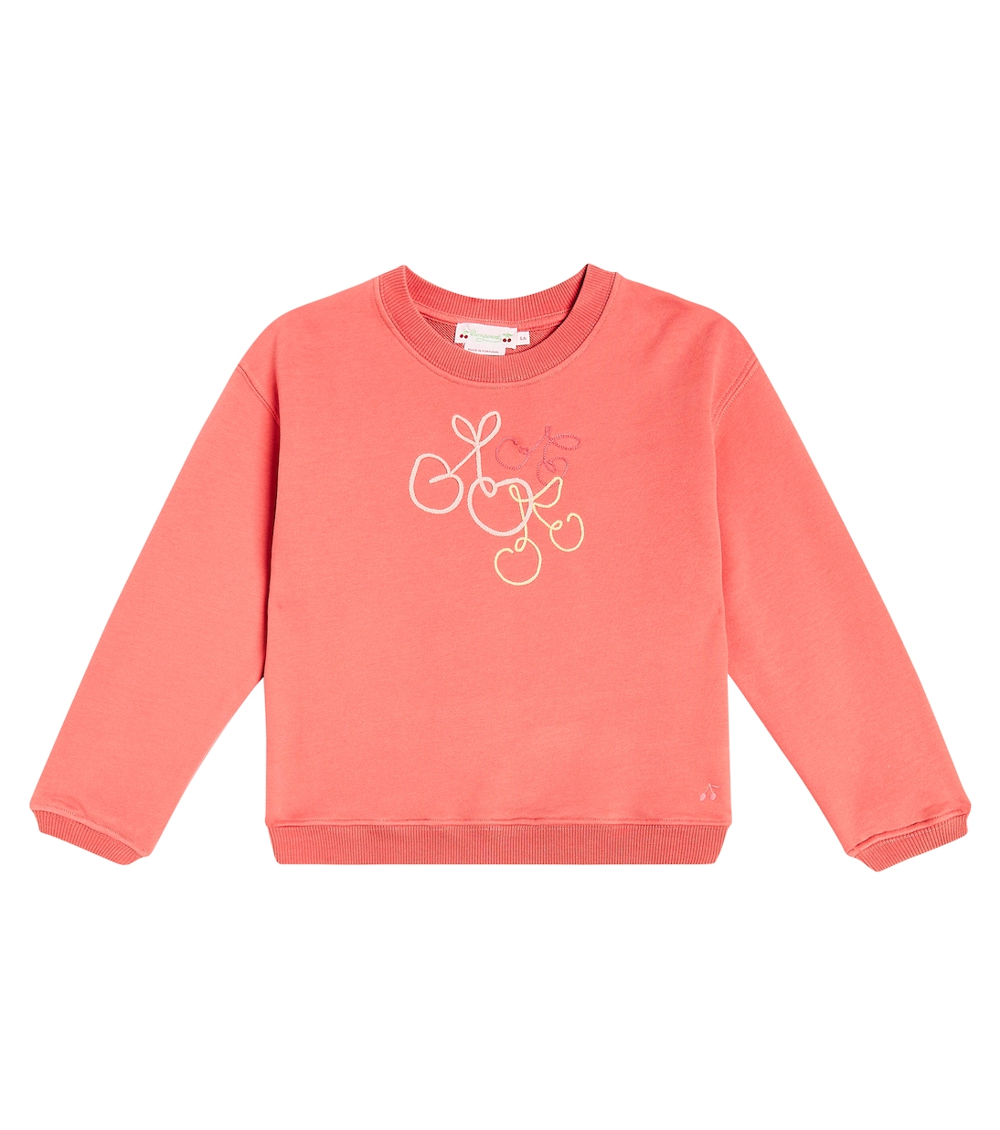 

Толстовка Tayla из хлопкового флиса Bonpoint, Rasperry