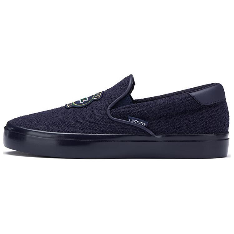 

Кроссовки LACOSTE Skateboarding Shoes Women's Low-top Cyan, темно-синий