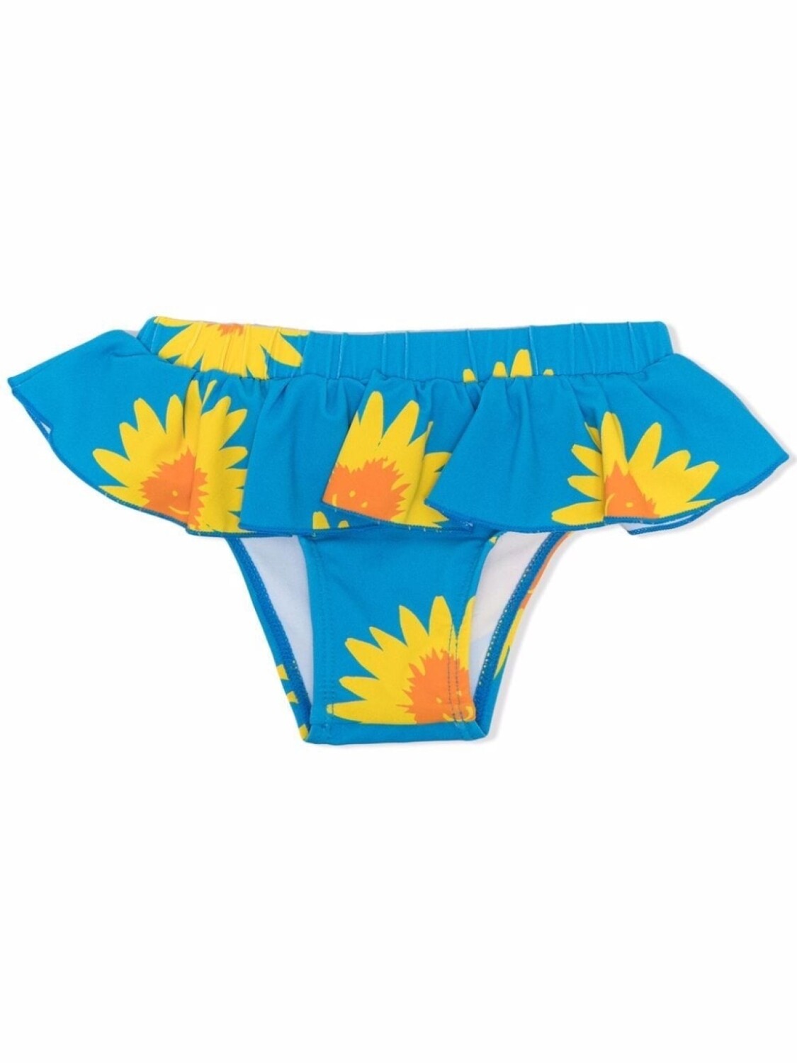 

Stella McCartney Kids плавки с принтом Sunflower, синий