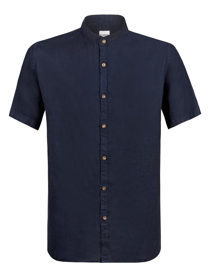 

Традиционная рубашка Stockerpoint Hamilton темно-синего цвета