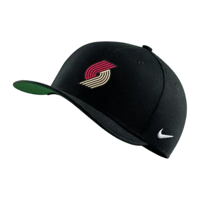 

Бейсболка Nike Portland Trail Blazers City Edition NBA Swoosh Flex Cap, черный