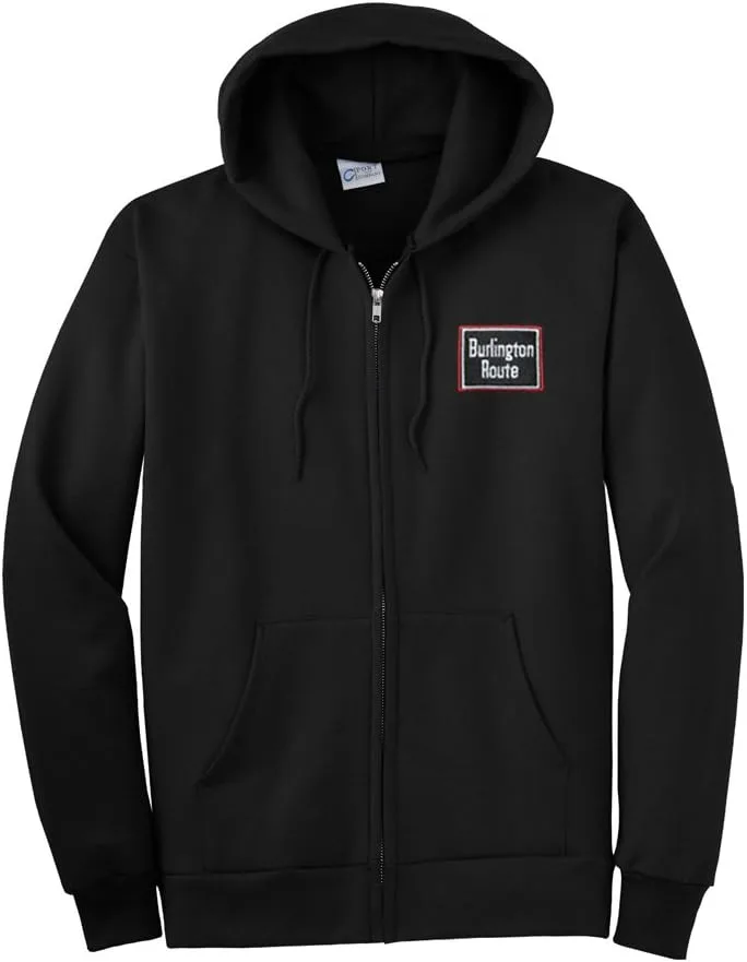 

Daylight Sales Chicago, Burlington and Quincy худи с молнией