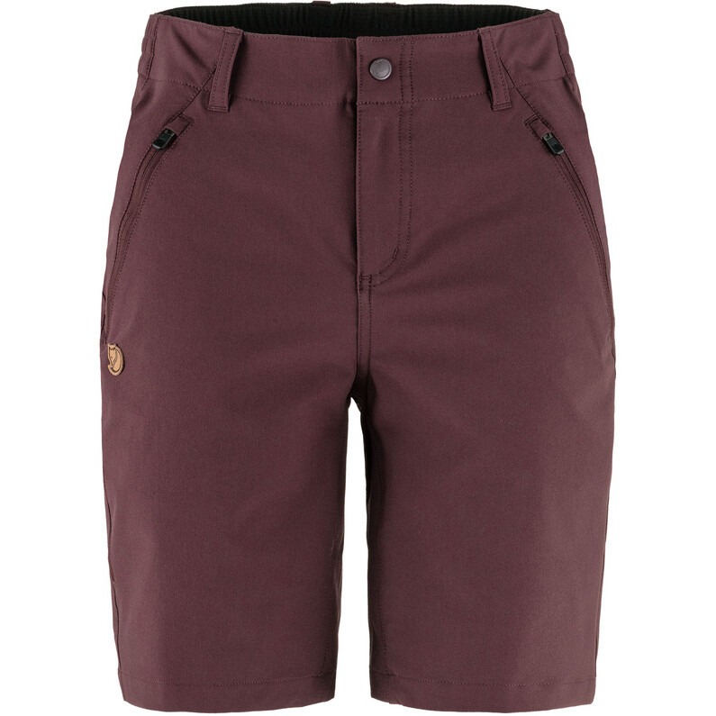 

Женские шорты стрейч Abisko Trail Fjallraven, красный