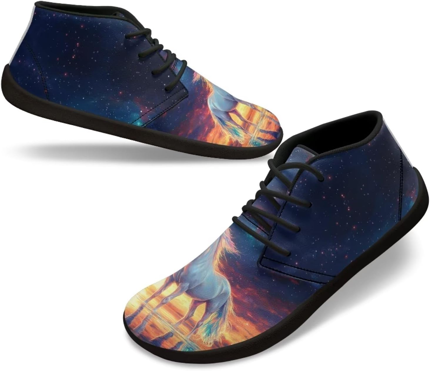 

Мужские кроссовки для ходьбы с рисунком синих акул, нескользящей подошвой и нулевым перепадом, для бега Xixirimido