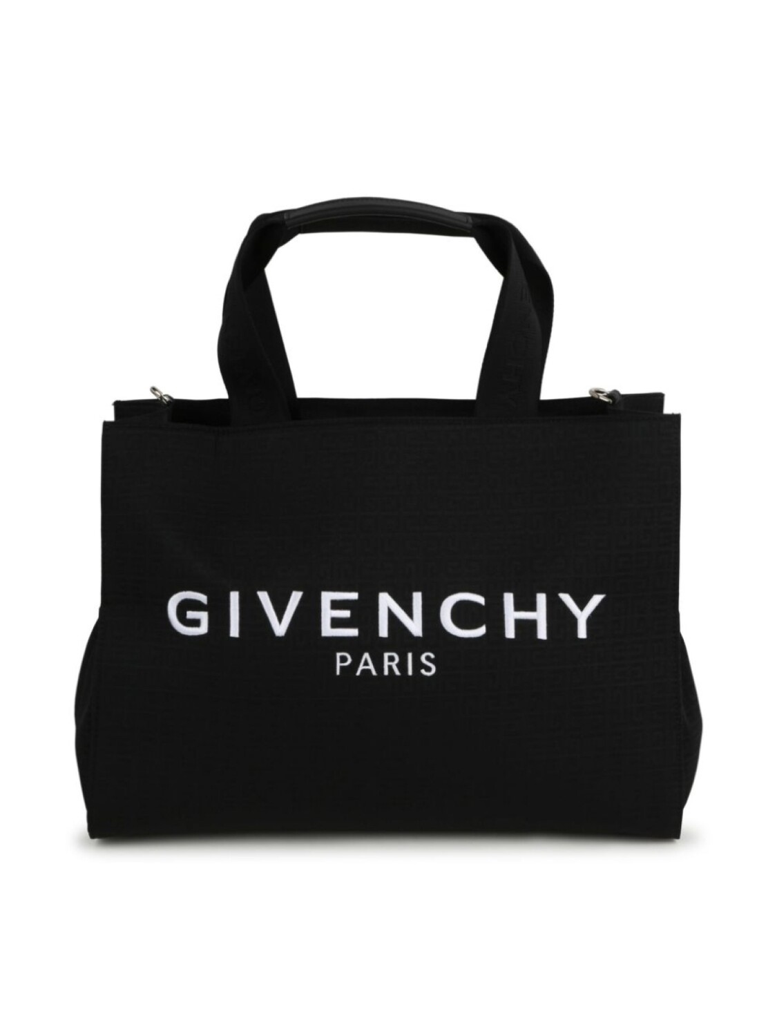 

Givenchy Kids пеленальная сумка с вышитым логотипом 4G, черный