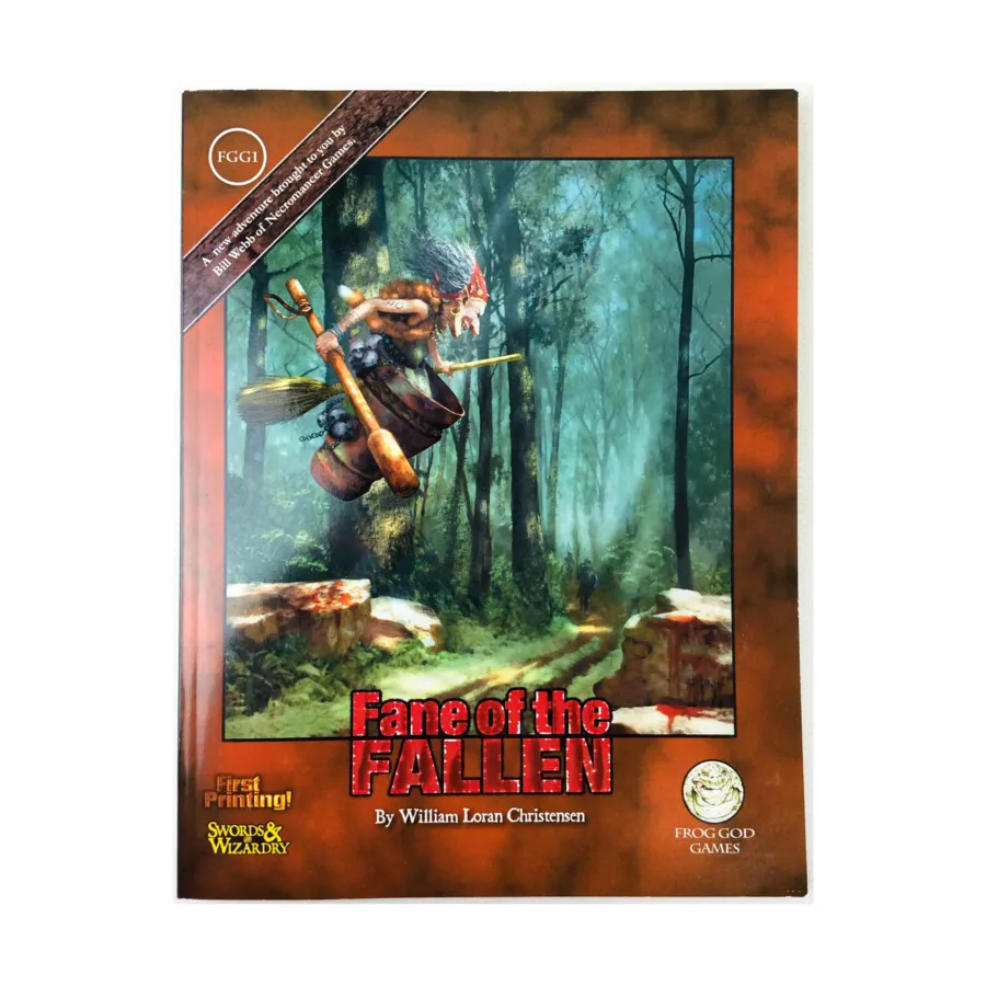 

Fane of the Fallen (Swords & Wizardry), Swords & Wizardry (Frog God Games), мягкая обложка