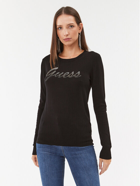 

Облегающий свитер Guess, черный