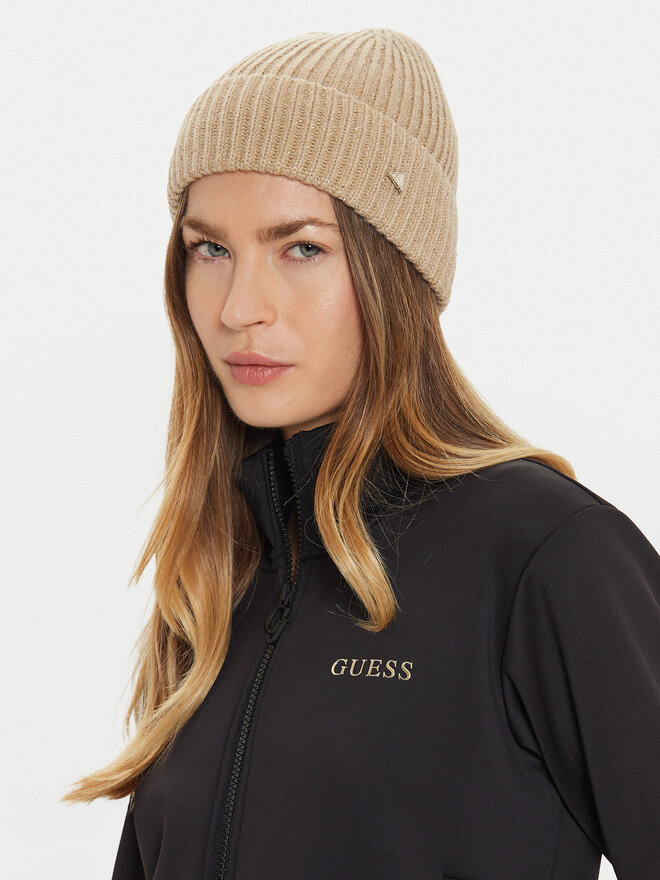 

Зимняя шапка Guess AW5236 WOL01, бежевый