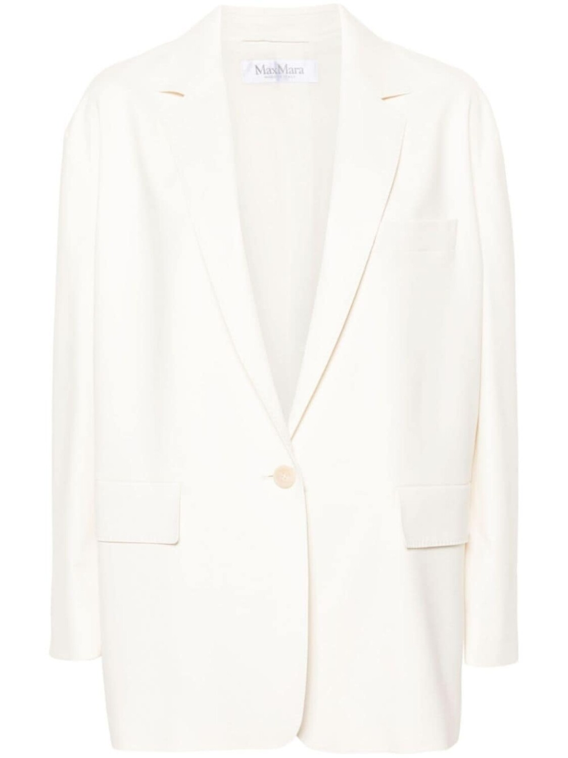 

Max Mara пиджак оверсайз Monica, белый