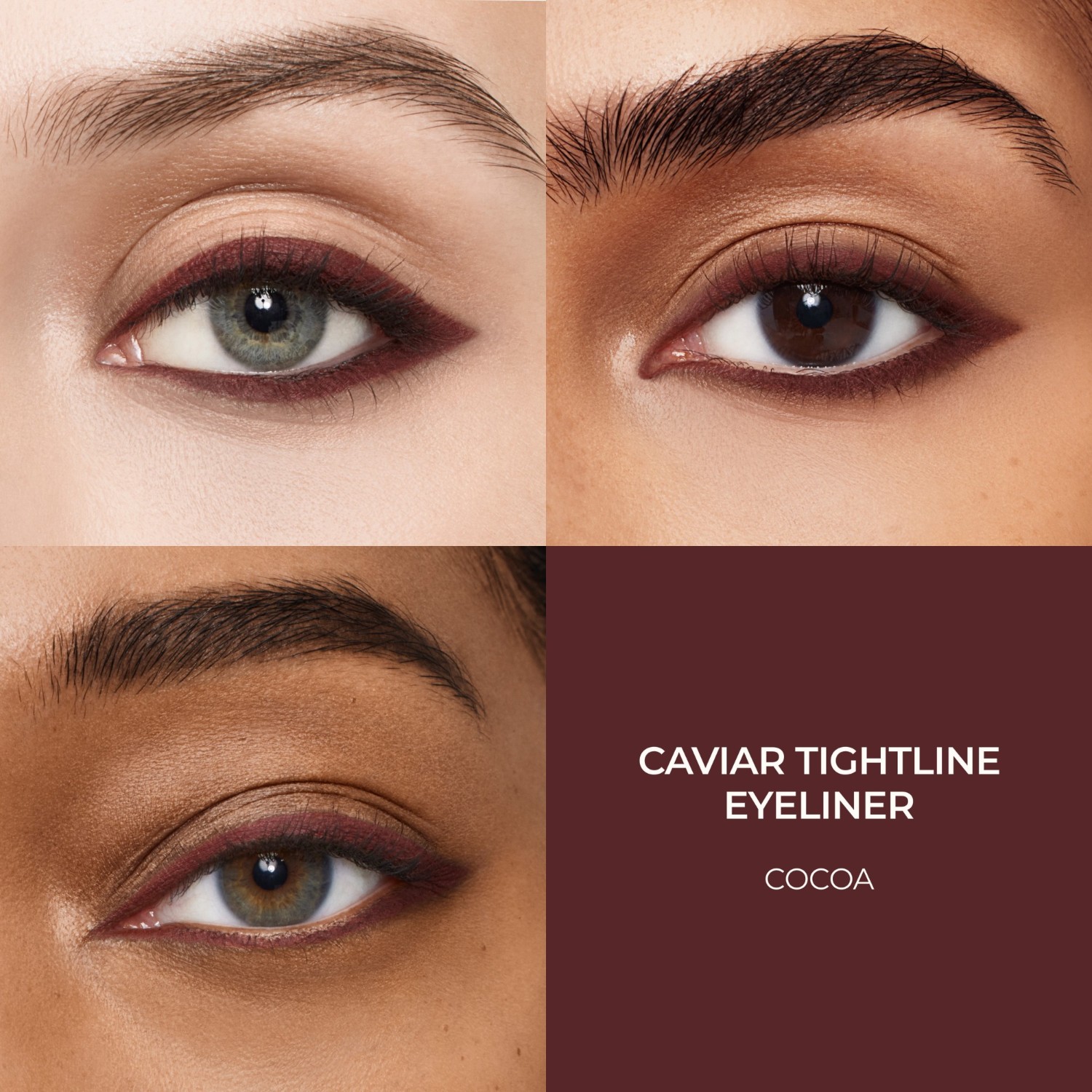 Подводка для глаз caviar eyeliner dark plum Laura Mercier, 4 - cocoa, вес 1.2 гр. — фото 4