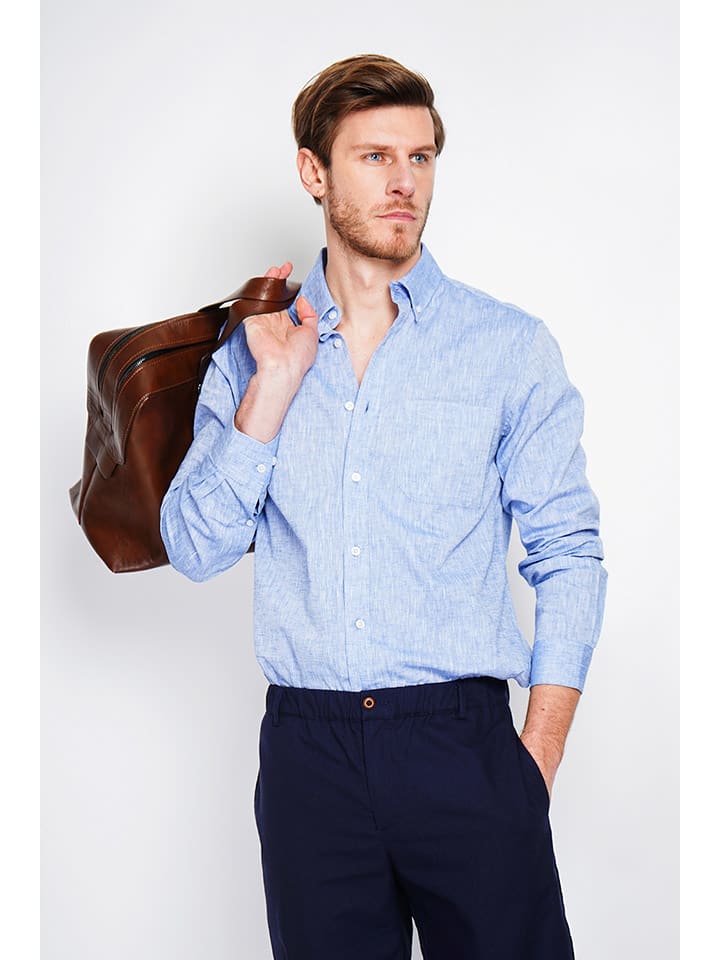 

Рубашка Secret du Lin, синий