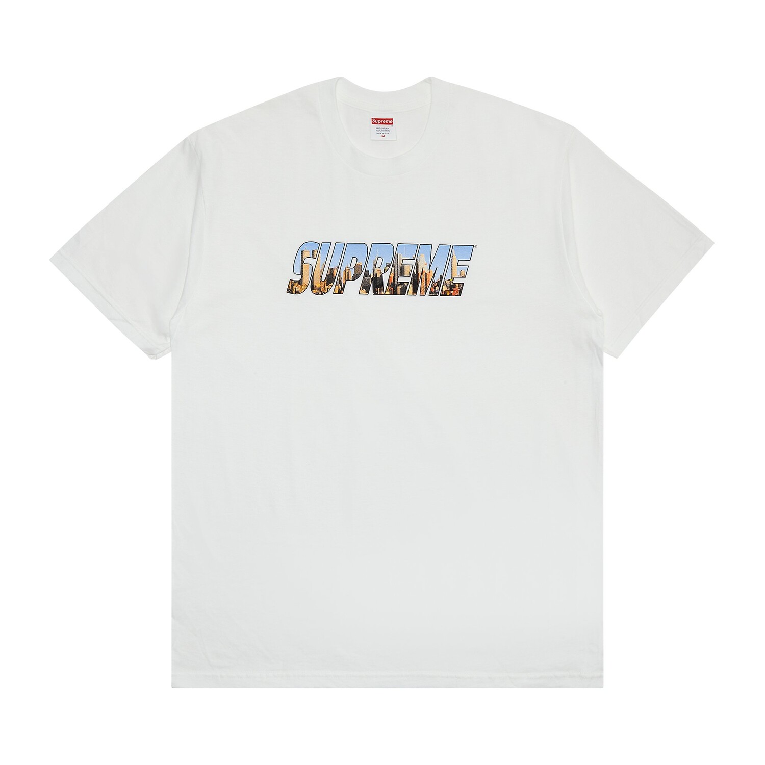 

Футболка Supreme Gotham Белая, Белый, Футболка Supreme Gotham Белая