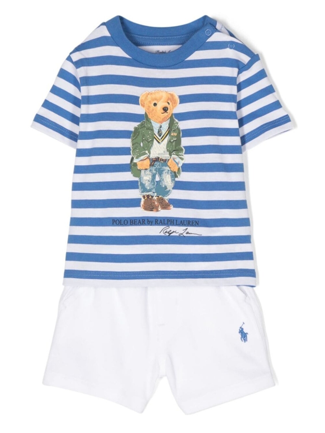 

Ralph Lauren комплект Polo Bear с шортами, белый