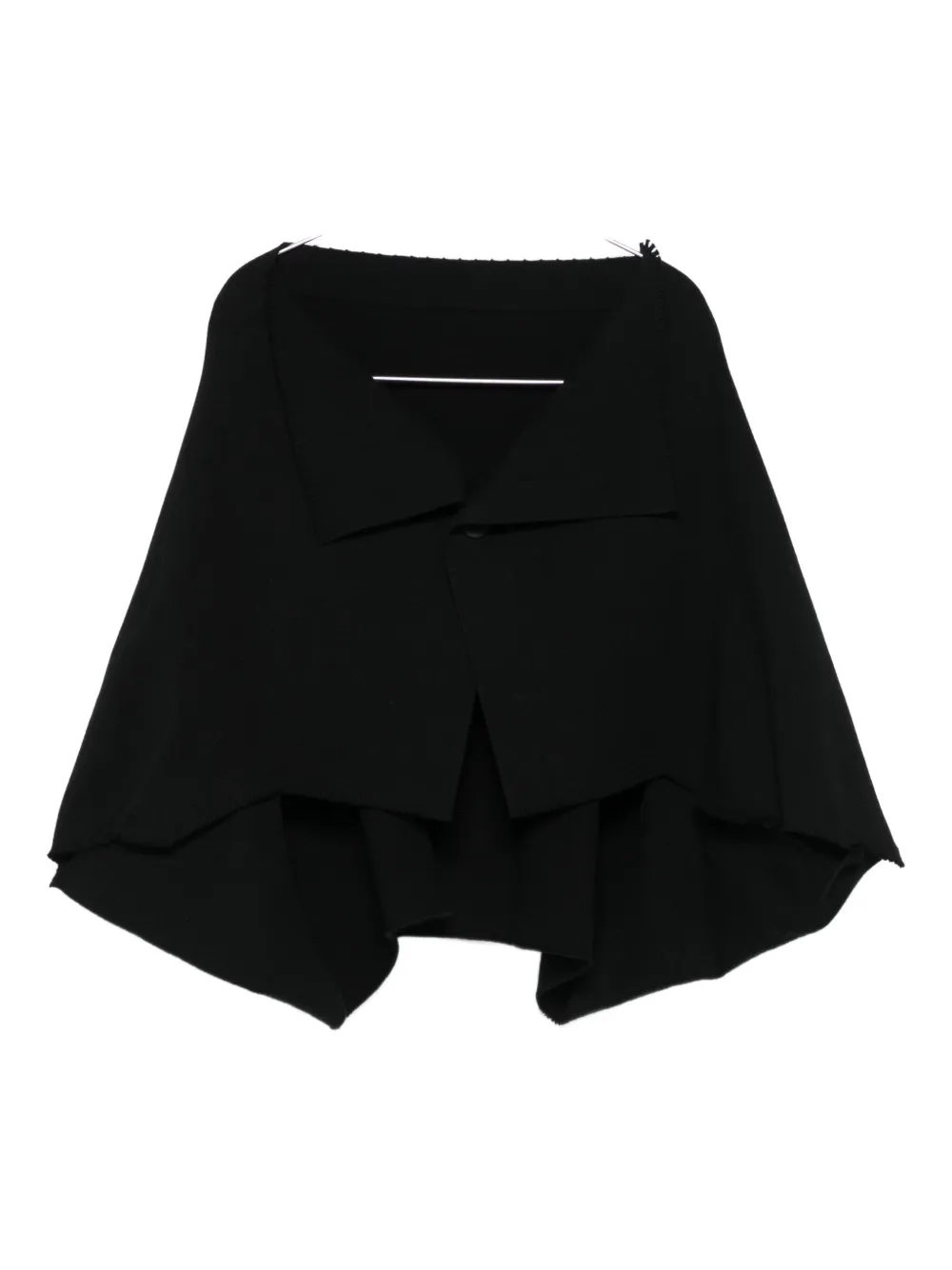 

Кардиган с драпировкой Issey Miyake, черный