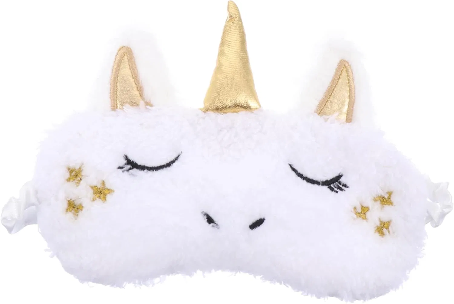 Повязка для сна Unicorn Eye Patch Plush Coolhiya белый