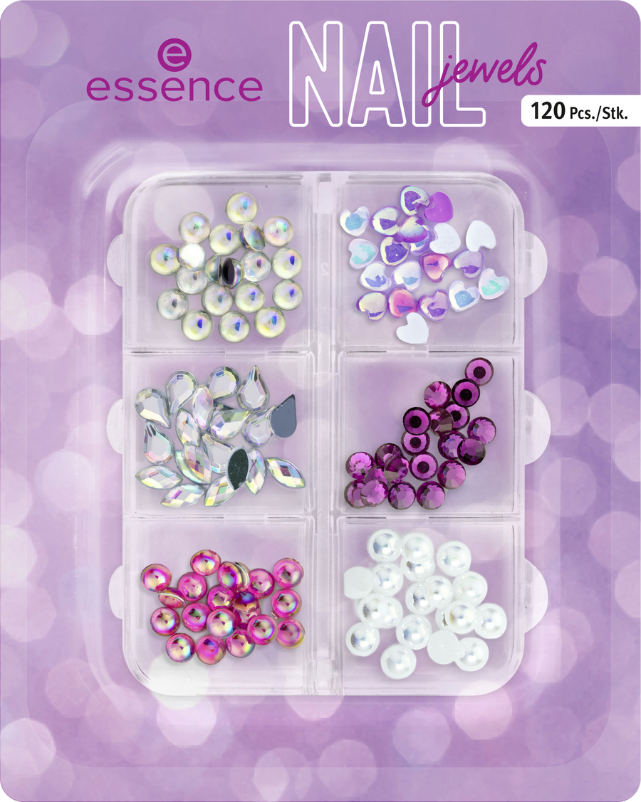 

УФ-лак для ногтей essence UV GEL NAIL nail jewels 02 Mix & Match My Vibe!
