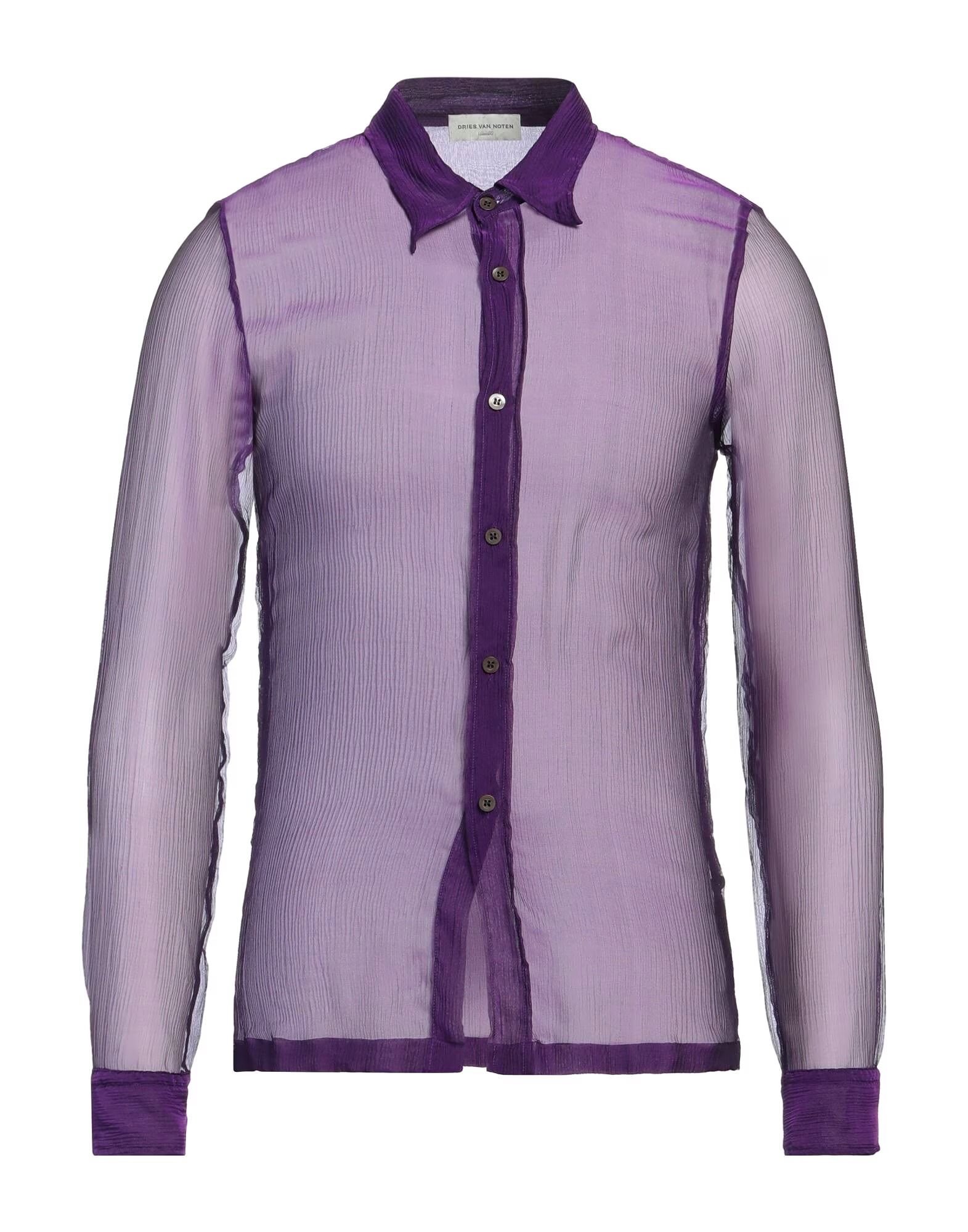 

Рубашка Dries Van Noten, фиолетовый