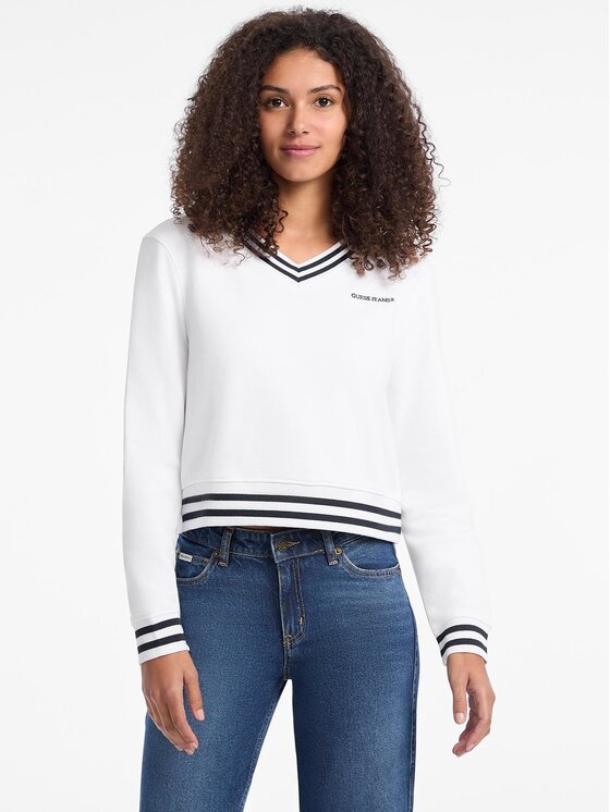 

Свитшот classic fit 176101 Guess Jeans, белый