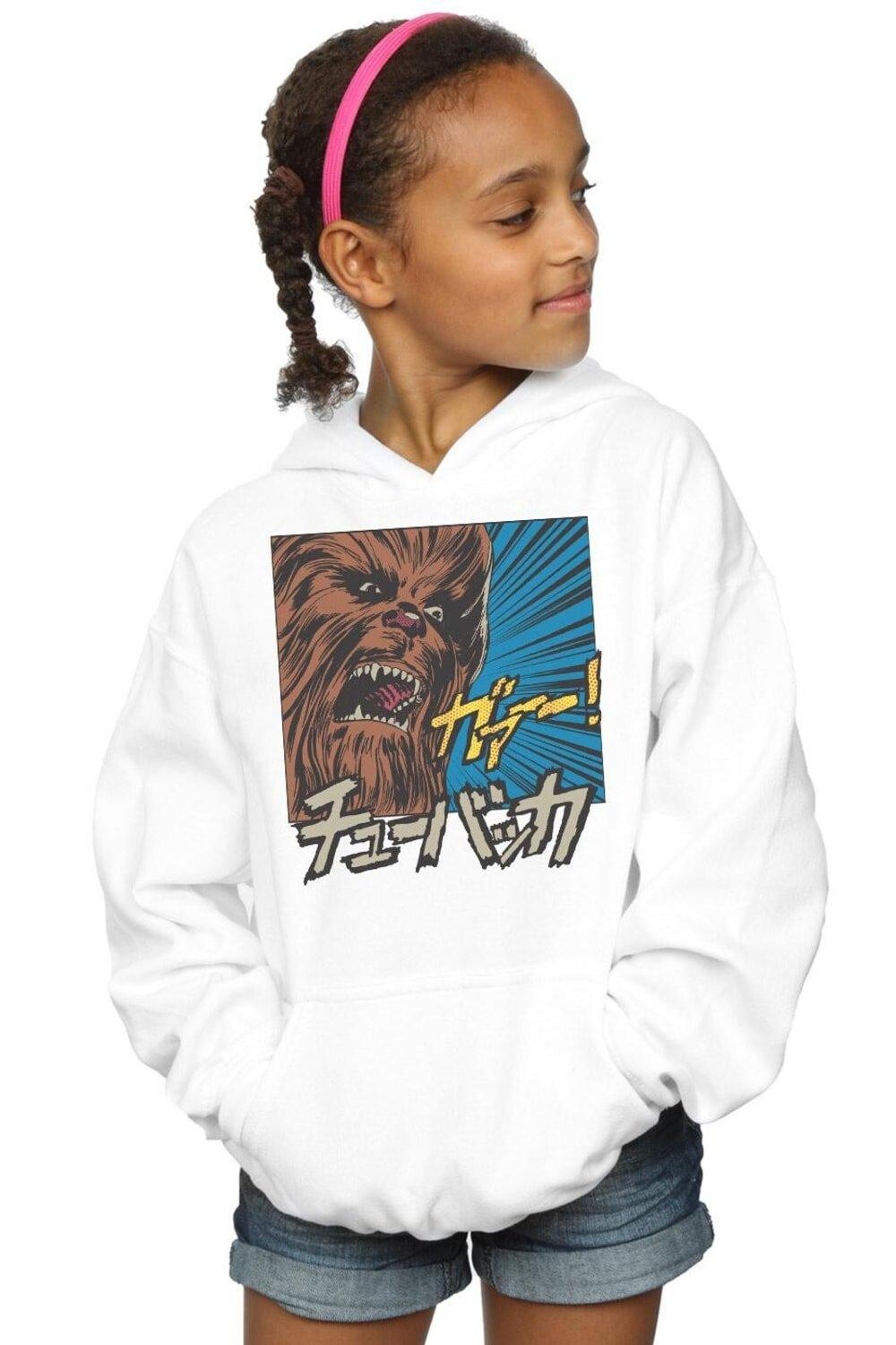 

Худи Chewbacca Roar в стиле поп-арт Star Wars, белый