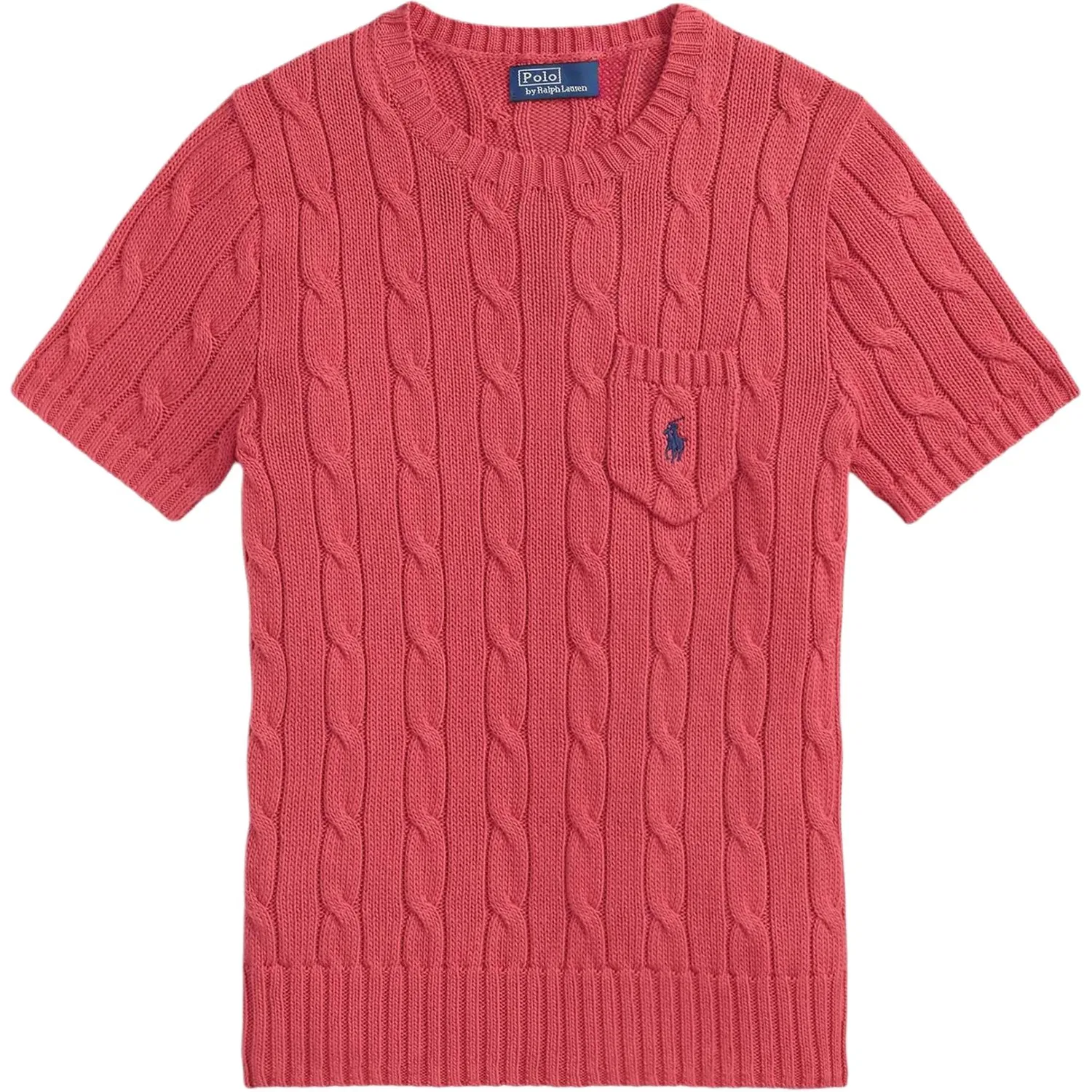 Джемпер с круглым вырезом и коротким рукавом Polo Ralph Lauren Nantucket Red