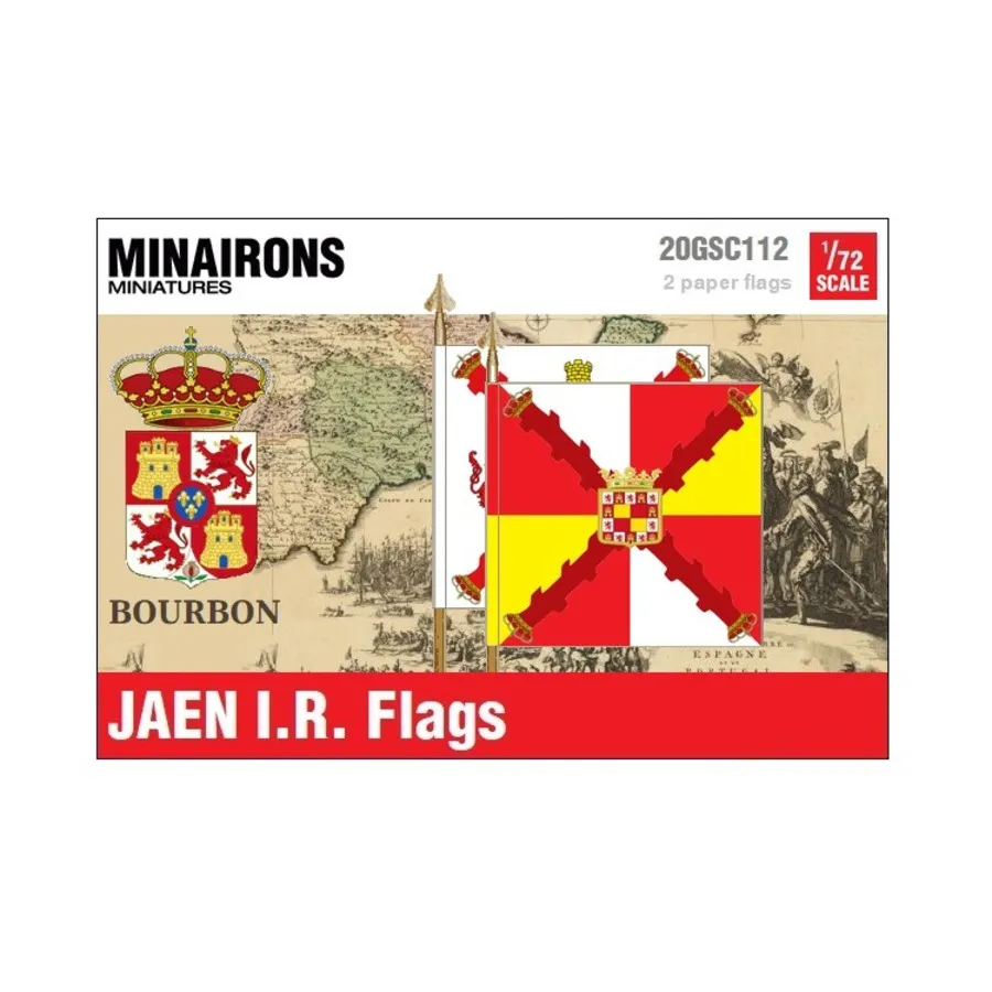 

Флаги Хаэна, ИК, War of Spanish Succession - Decals & Flags (1:72)