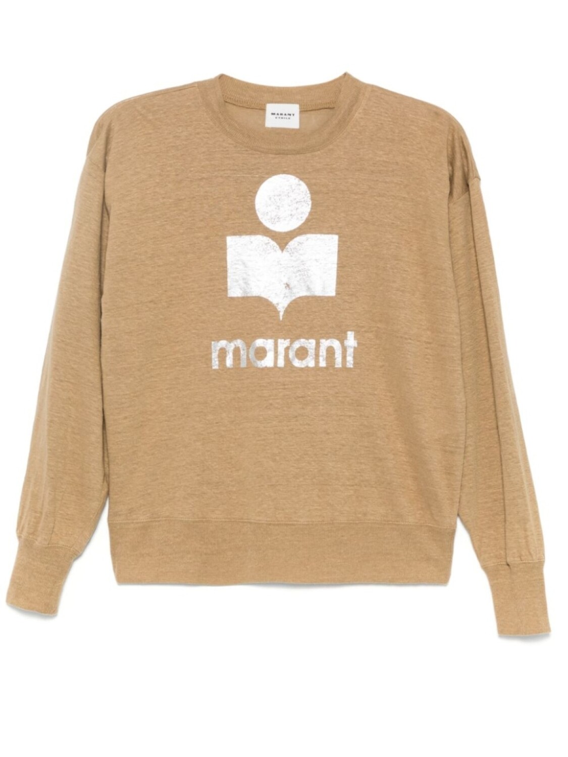 

MARANT ÉTOILE футболка Klowia, коричневый
