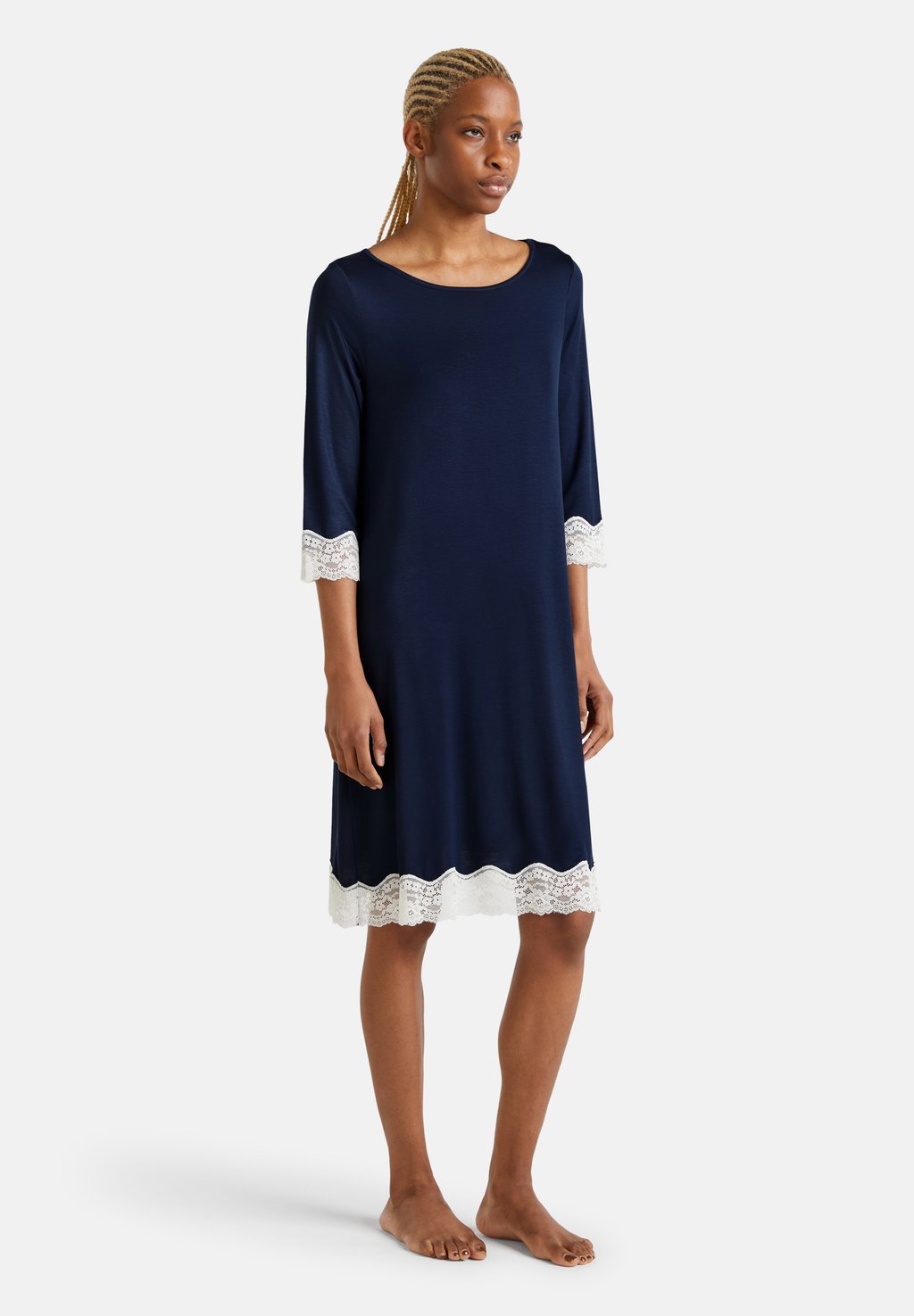 

Ночная рубашка WITH DETAILS United Colors of Benetton, синий