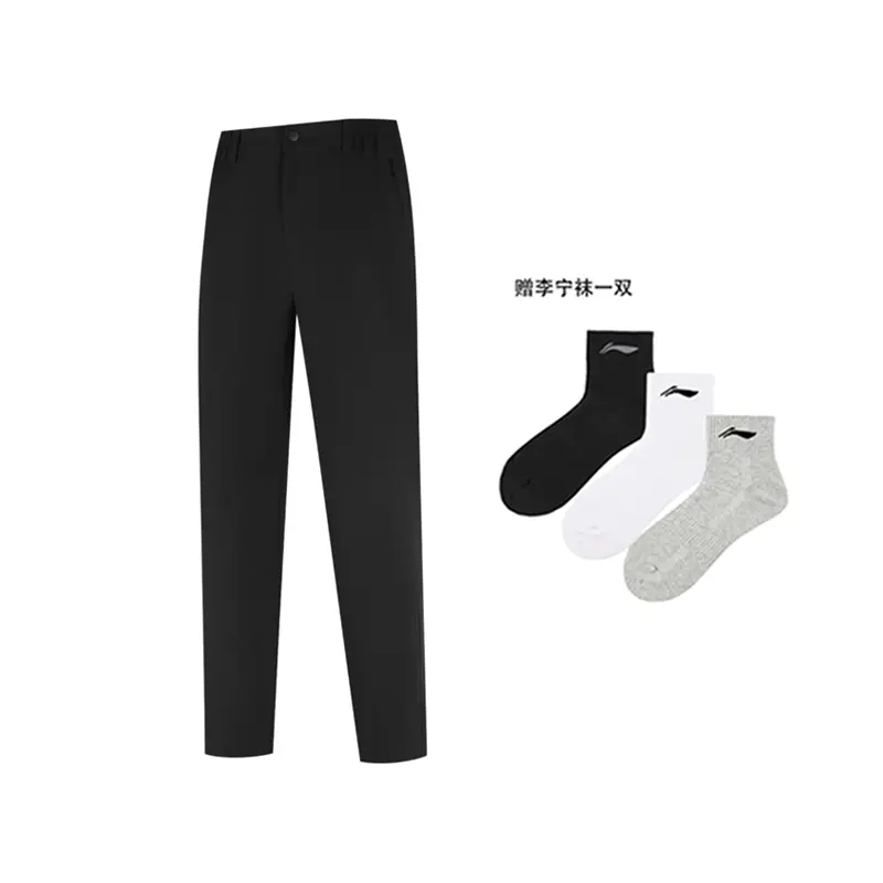 

Трикотажные спортивные штаны мужские LINING, черный