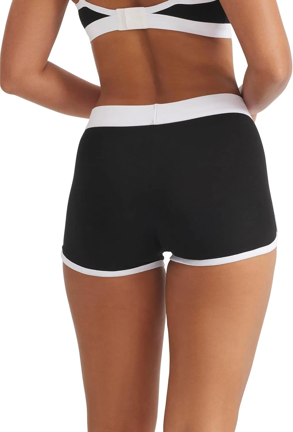 Шорты Active Essentials Cotton Dolphin, adidas, Black — фото 3