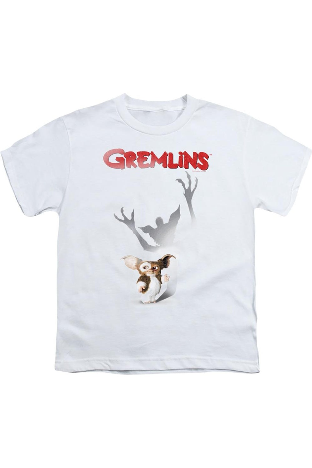 

Футболка Gremlins Shadow с коротким рукавом для детей Gildan, белый