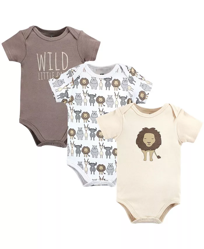 

Боди для мальчиков Hudson из хлопка Hudson Baby, серый