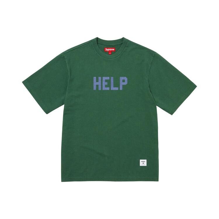 

Топ Supreme Help Short-Sleeve Top, Dark Green