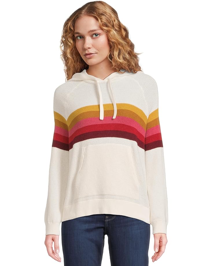

Свитер Faherty Throwback Sweater Hoodie, цвет Golden Trek Stripe