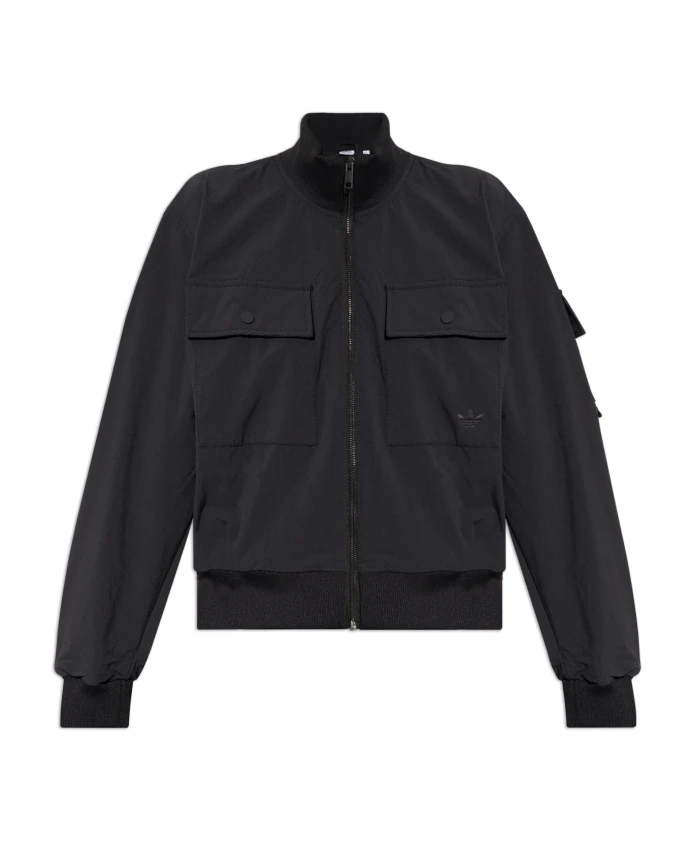 

Легкая куртка с карманами Adidas Originals, черный