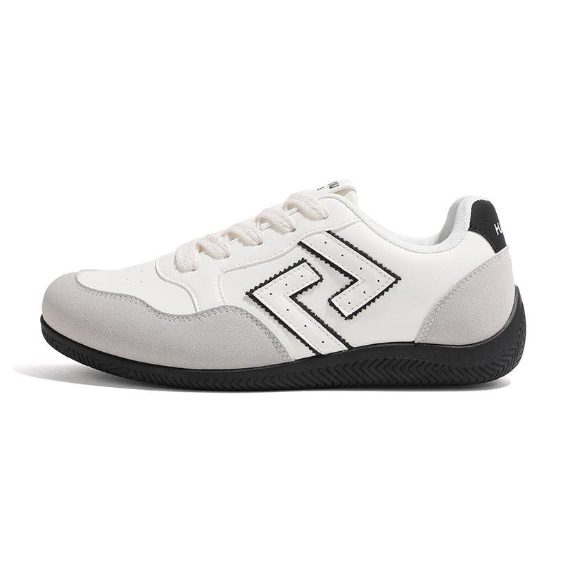 

Мужские низкие скейтерские кроссовки для увеличения роста, устойчивые к истиранию, легкие и дышащие HUANQIU, белый