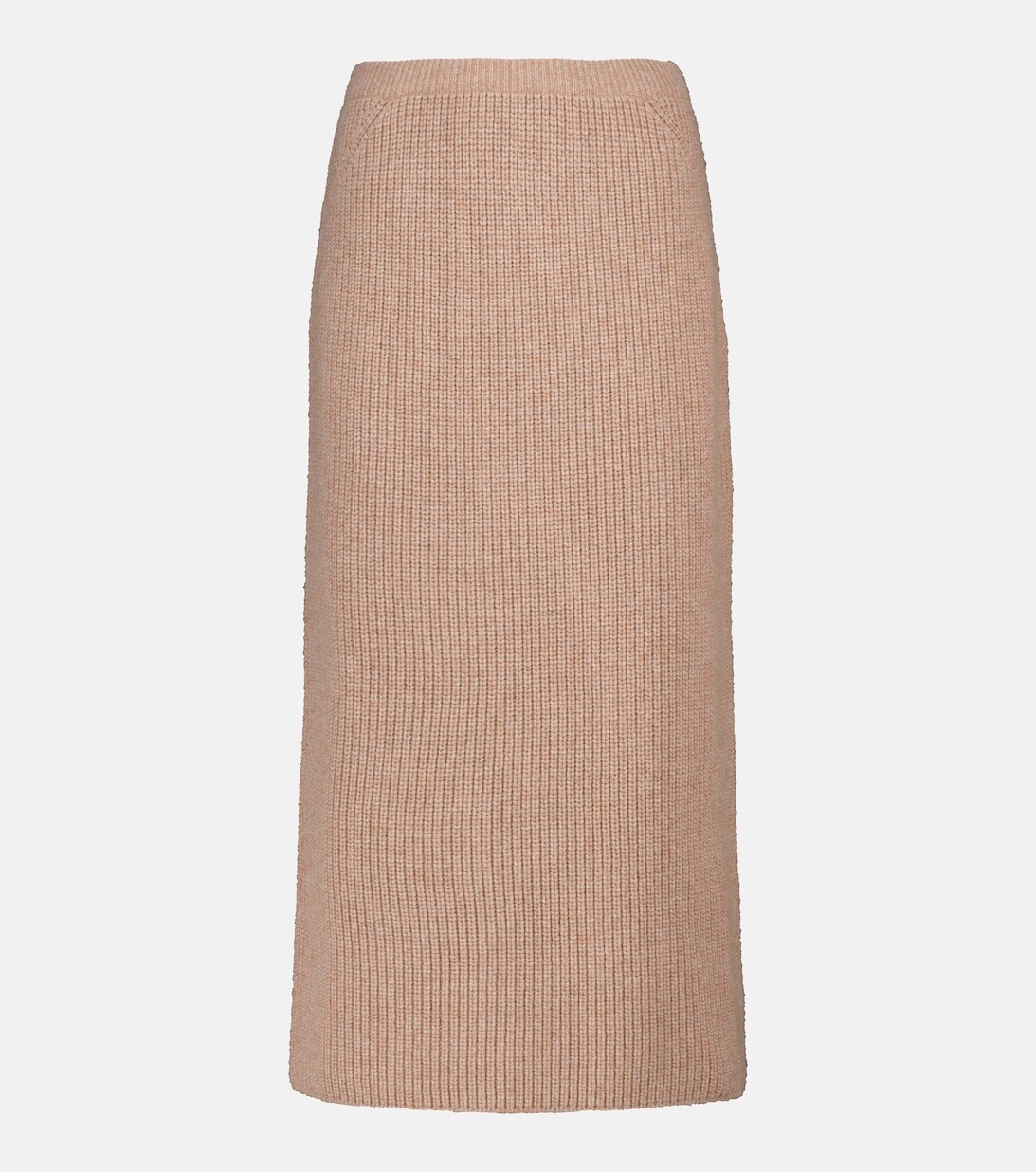 

Юбка миди в рубчик Gonna Davenport LORO PIANA, розовый