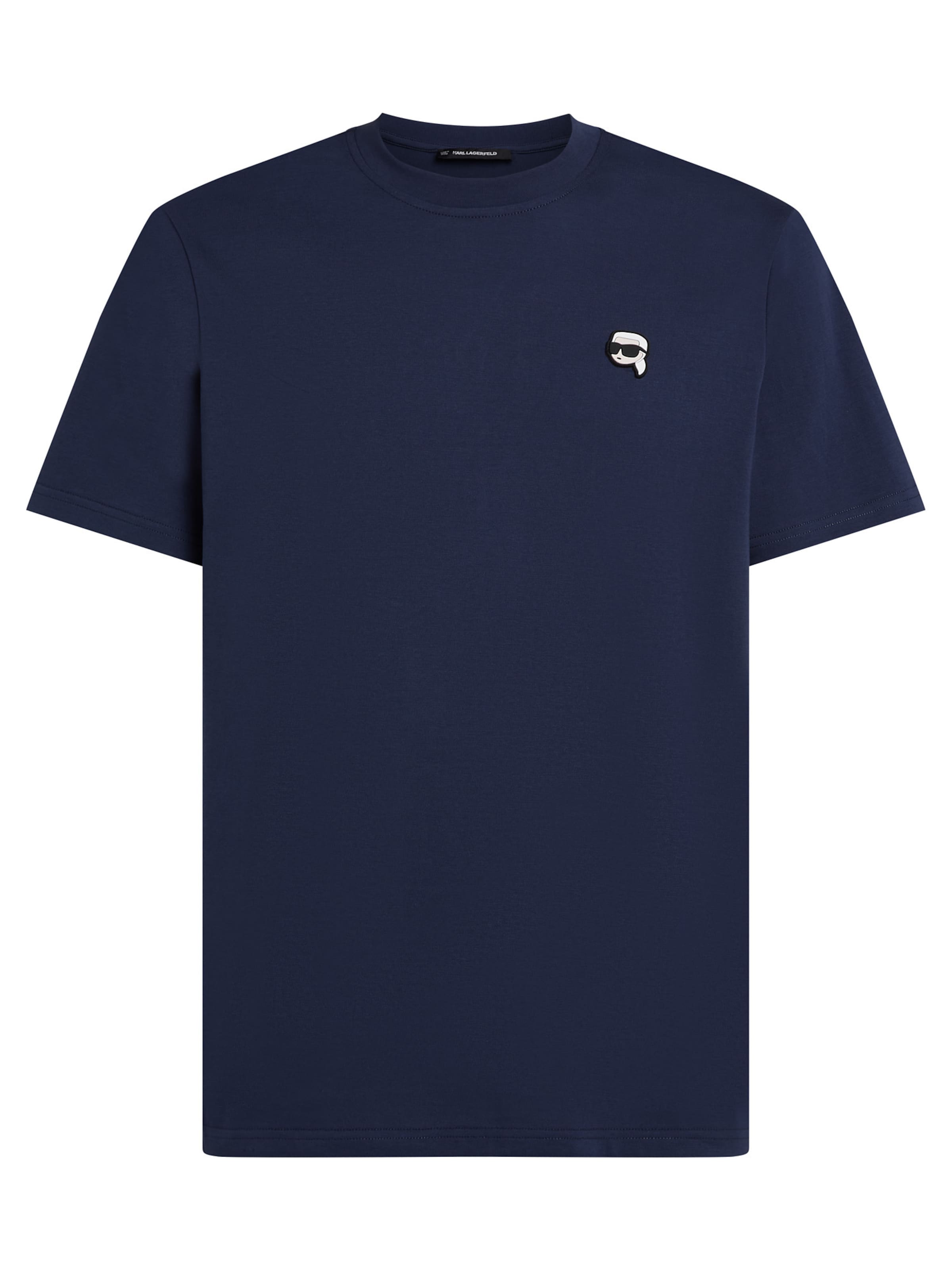 

Karl Lagerfeld Футболка 'Ikon' в темно-синем цвете