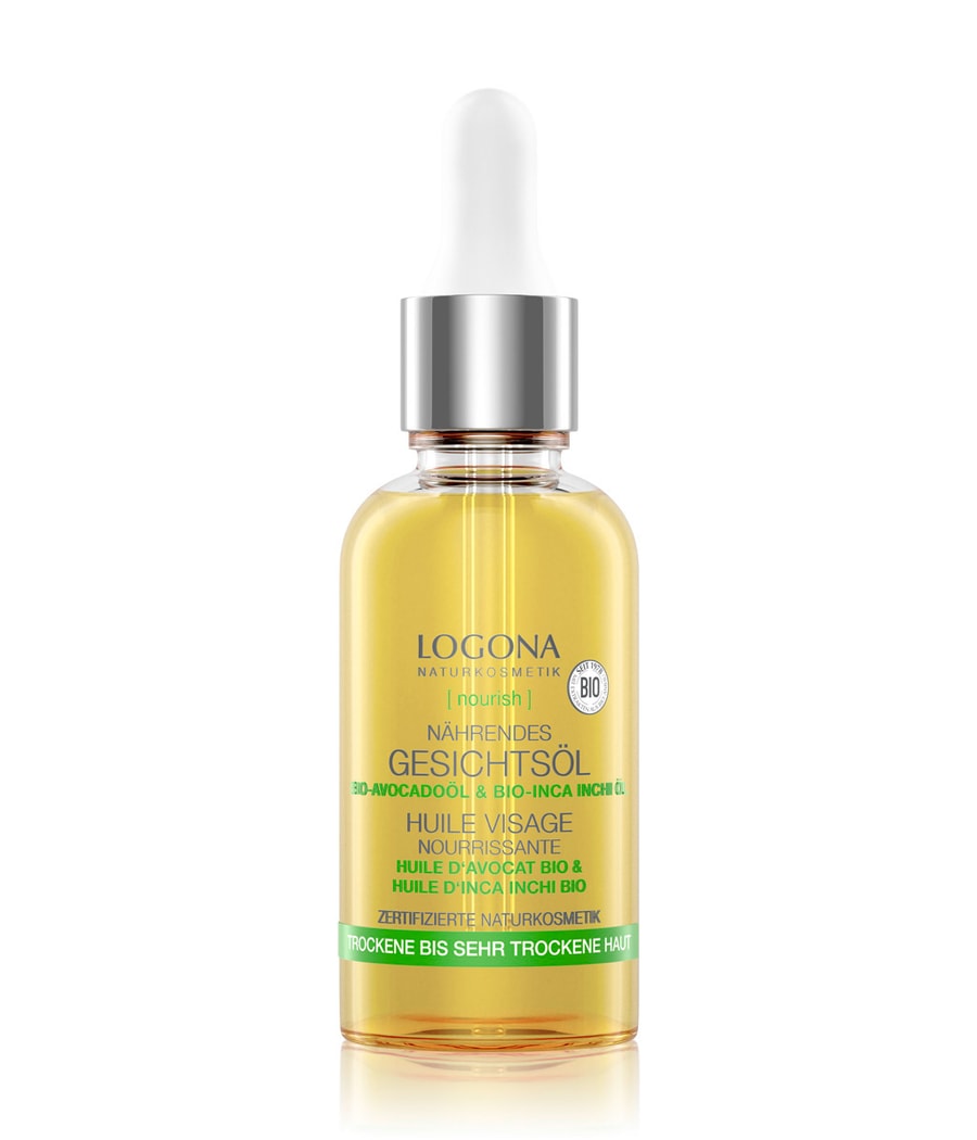 

Масло для лица Logona Bio-Avocado & Bio-Inca Inchi Öl Vitalisierend, 30 ml