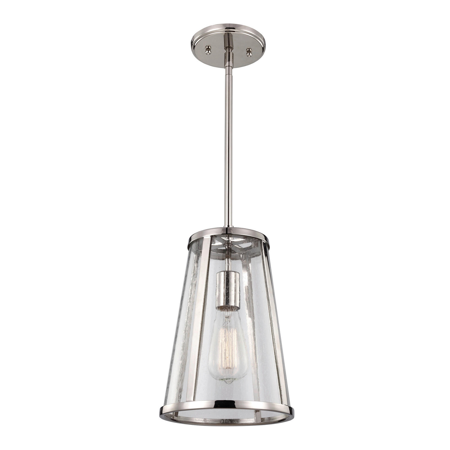 

Подвесной светильник Elstead Lighting, 20,3x32,1 см, никельной