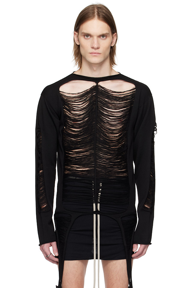

Свитер Hollywood ls Rick Owens, черный