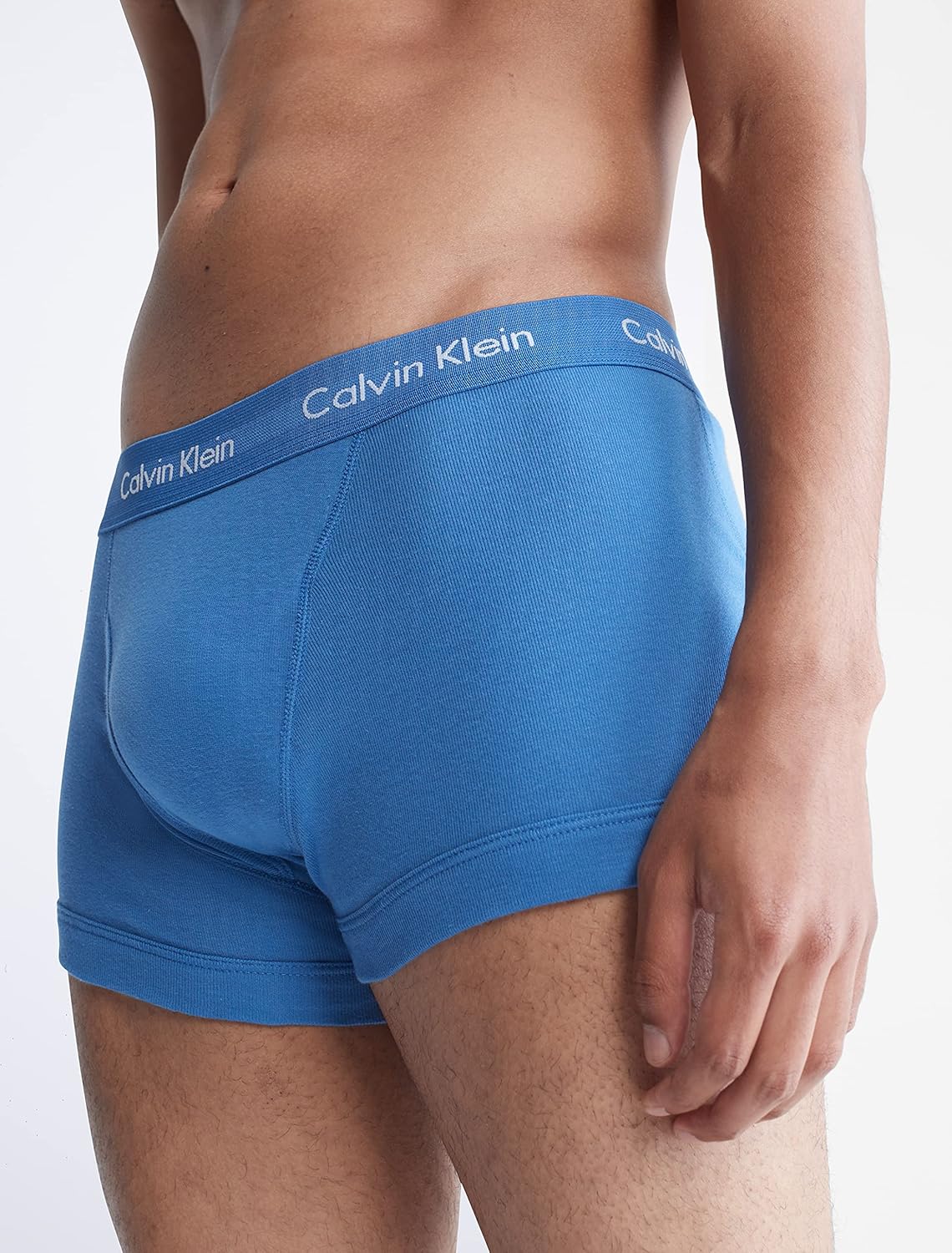 Мужские боксеры Calvin Klein Cotton Classics, 7 шт., 3 Blue Depths, 2 Boardwalk Blue, 2 Water Reflection — фото 4
