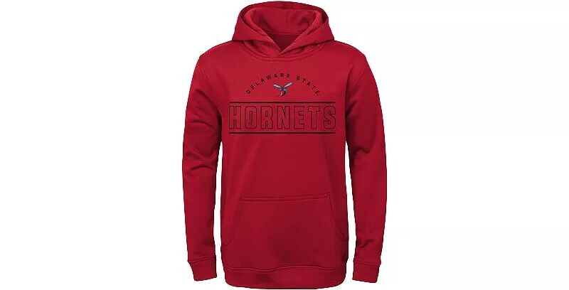 

Молодежная толстовка Gen2 Delaware State Hornets темно-красная