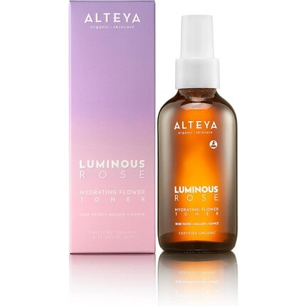 Alteya Organic Luminous Rose Hydrating Flower Toner 120 мл Сертифицированный органический очищающий балансирующий восстанавливающий все типы кожи Alteya Organics — фото 2
