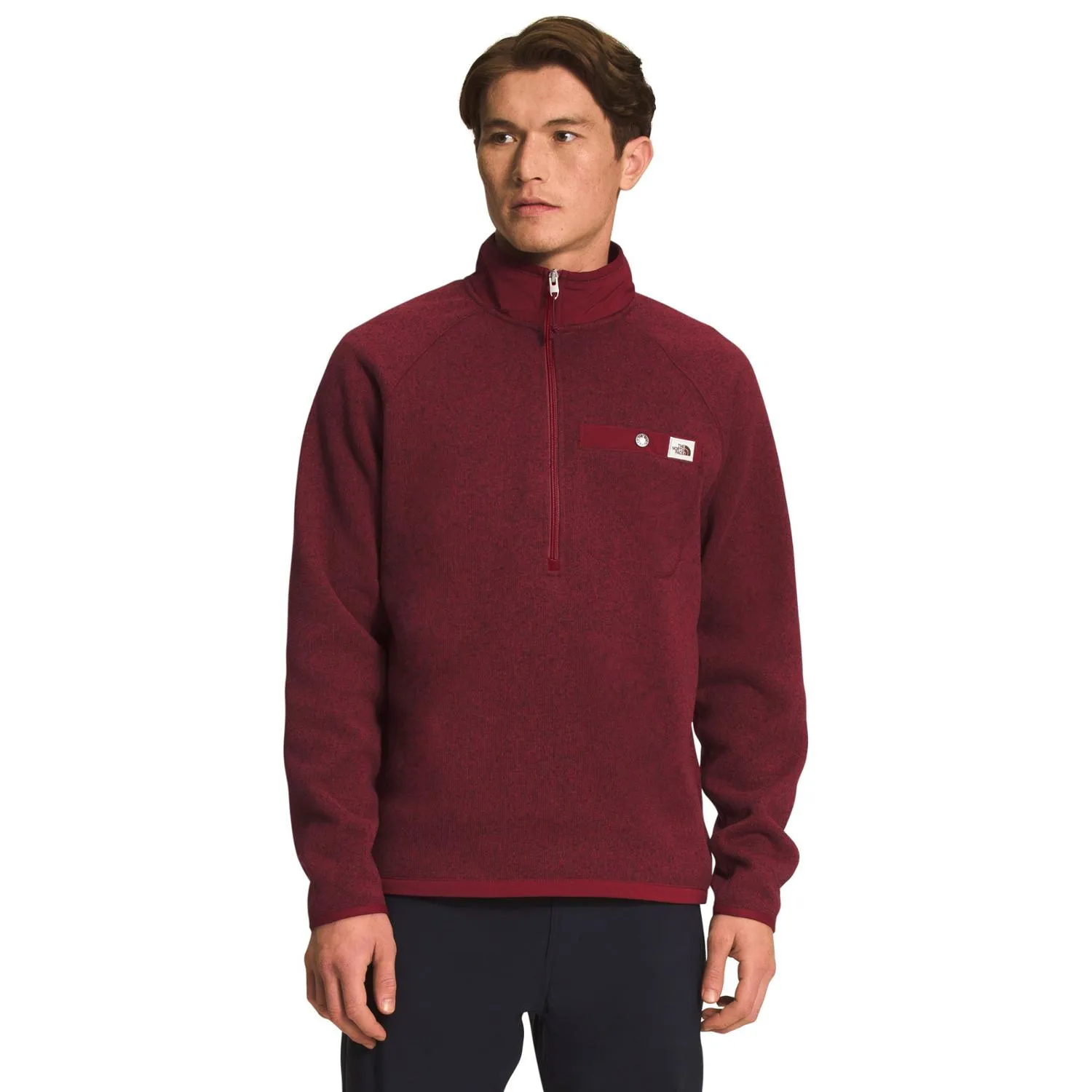 

Толстовка Гордон Лайонс с четвертью молнией The North Face, Cordovan Heather
