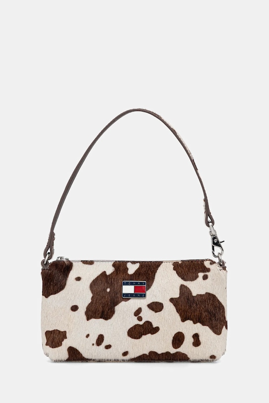 

Кожаная сумка Tommy Jeans, бежевый