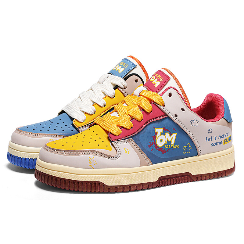 

Кроссовки TALKING TOM Skateboarding Shoes Unisex Low-top, цвет Electric mother yellow