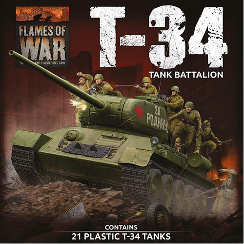 

Фигурки Flames Of War: Soviet Lw T-34 Army Deal (Plastic)