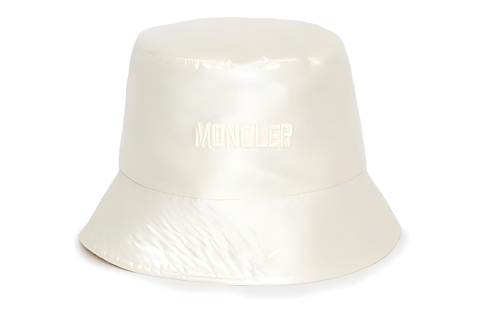 

Moncler Панама шляпа женская светло-коричневая, Light Umber